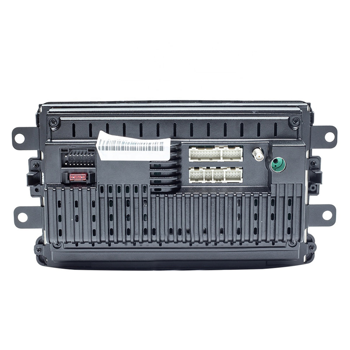 Panoul din spate al navigației PNI DAC100 cu conectorii dedicați pentru Dacia și Renault