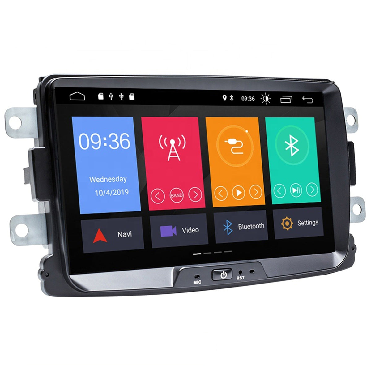 Navigație dedicată PNI DAC100 cu ecran de 8 inch pentru Dacia Logan 2, Sandero și Duster