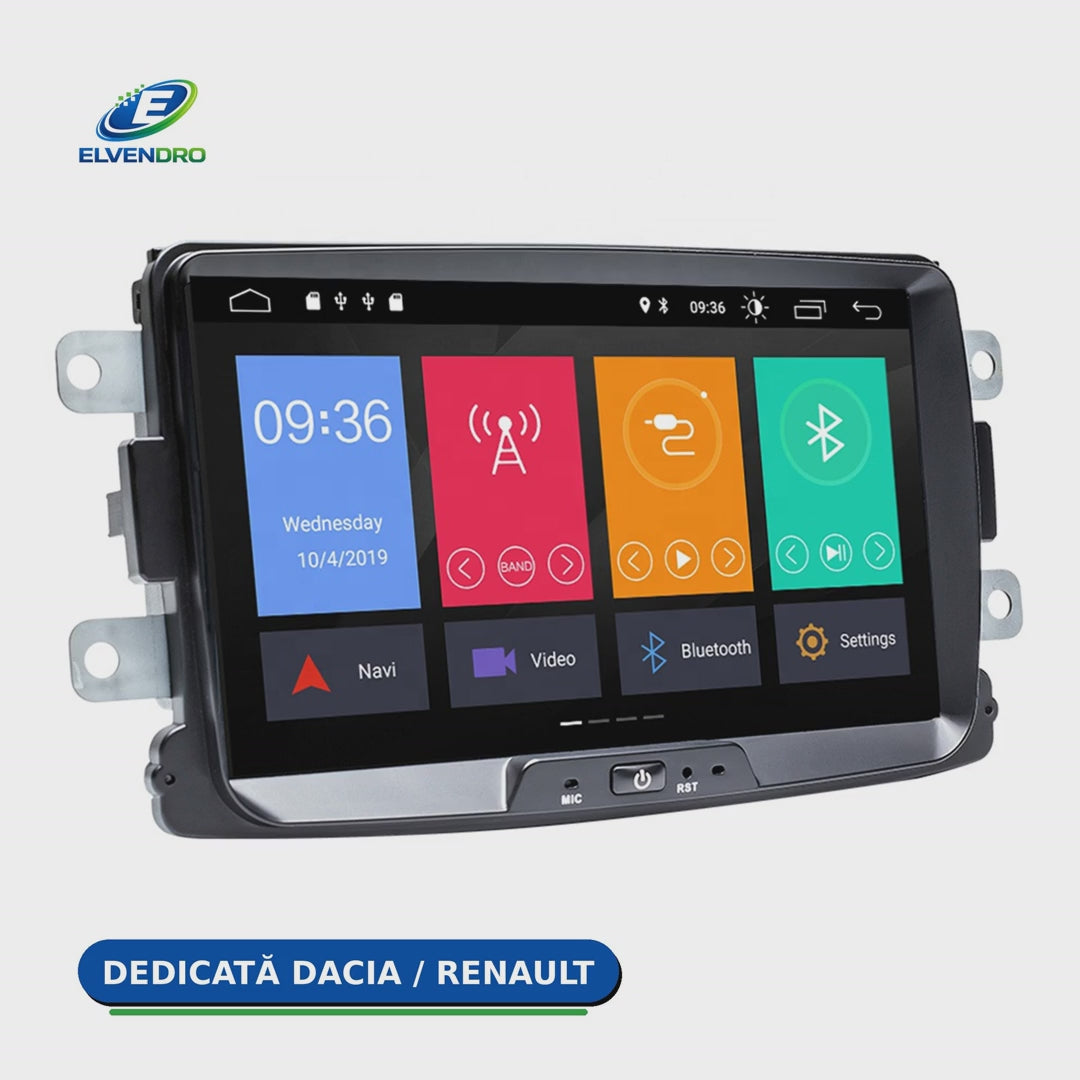 Prezentare video navigație PNI DAC100 pentru Dacia și Renault